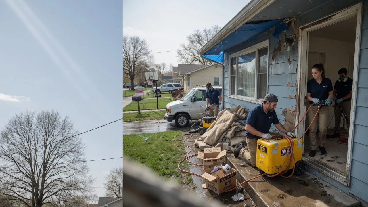 Basement Flood Cleanup in Tigrett, TN near me